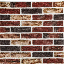 Самоклеящаяся 3D панель 700х700х5мм Кирпич клинкер бежевый (417) SW-00001183