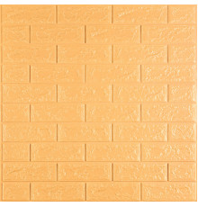 3D панель самоклеющаяся 700x770x5мм кирпич Желто-песочный (009-5) SW-00000028