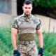 Тактическая футболка Han-Wild HW021 Camouflage CP 3XL