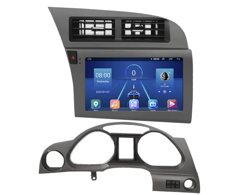 Штатная магнитола Lesko для Audi A6 allroad II (C6) 2006-2008 экран 9" 2/32Gb 4G Wi-Fi GPS Top