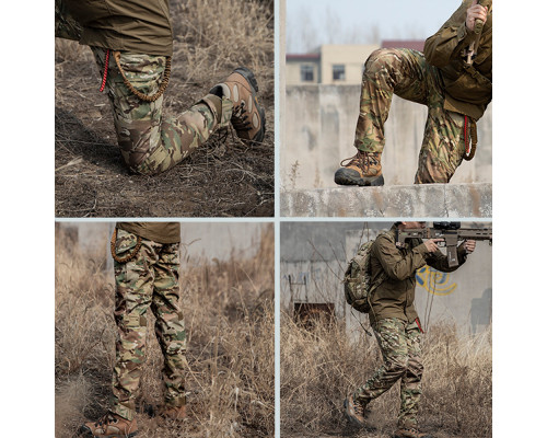 Тактические штаны Soft shell S.archon IX6 Camouflage CP L