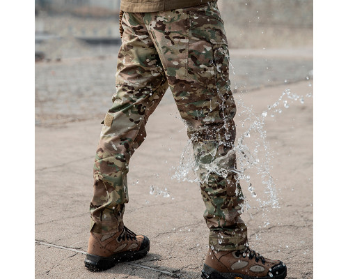 Тактические штаны Soft shell S.archon IX6 Camouflage CP S