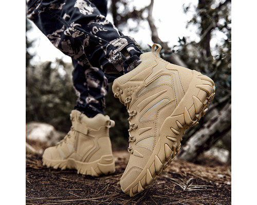 Ботинки тактические GZ702 Sand Khaki 46