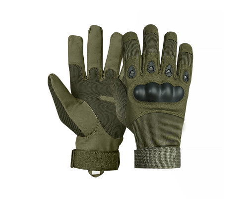 Перчатки тактические полнопалые E001 Army Green M