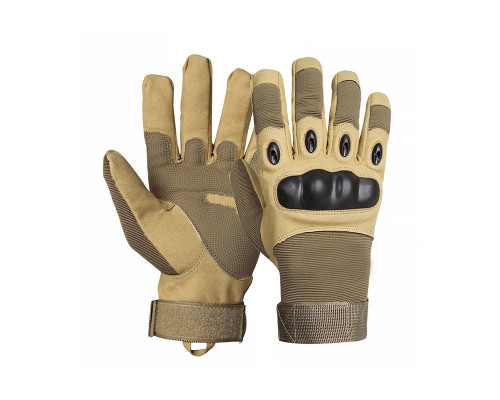 Перчатки тактические полнопалые E001 Sand M