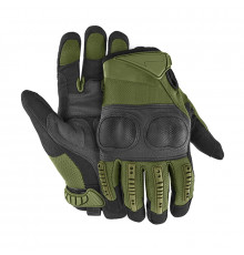 Перчатки тактические полнопалые E005 Green L