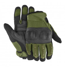 Перчатки тактические полнопалые E005 Green M