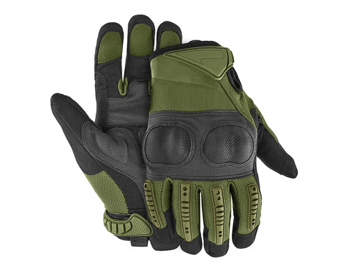 Перчатки тактические полнопалые E005 Green M