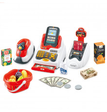 Детский игровой набор Кассовый аппарат 68-119 со световыми и звуковыми эффектами