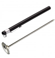 Термометр Ecocoffeetools WD03 для измерения температуры молока с креплением для питчера нержавеющая сталь