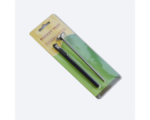 Термометр Ecocoffeetools WD03 для измерения температуры молока с креплением для питчера нержавеющая сталь