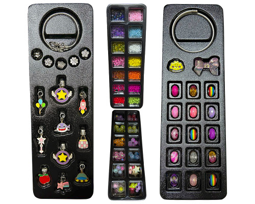 Детский набор для рукоделия 104-DIY создания украшений ожерелье бусы браслет развивающий