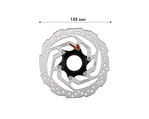 Ротор тормозной диск Shimano RT10 для велосипеда 160 mm