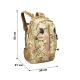 Рюкзак тактический AOKALI Outdoor A57 36-55L Camouflage CP