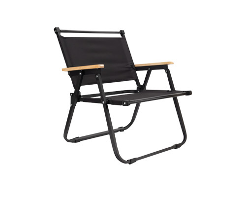 Кресло туристическое S3344 складное для сада туризма рыбалки Black