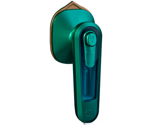 Ручной мини утюг Micro Steam Iron C020 портативный для сухой и влажной глажки 220В Green