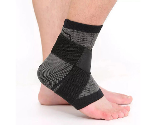 Бандаж затяжной на голеностоп AOLIKES HH-7529 Black XL