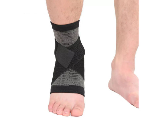 Бандаж затяжной на голеностоп AOLIKES HH-7529 Black XL
