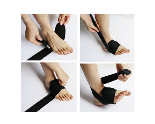 Ортез на голеностопный сустав ZNWF-589 для голеностопа с эластичным ремнем Right