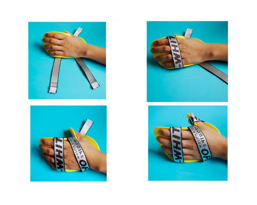 Бандаж фиксатор после инсульта для руки FZ-02 тренажер выпрямитель пальцев кисти против спастичности Правая