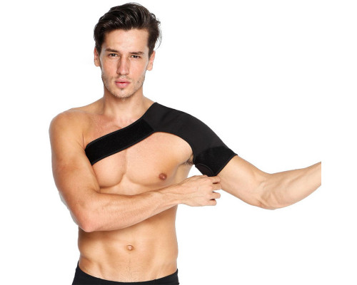 Фиксатор плечевого сустава AOLIKES A-1693 Left black