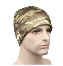 Шапка флисовая JY-139 Camouflage CP