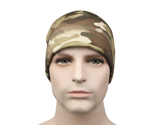 Шапка флисовая JY-139 Camouflage CP