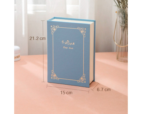 Шкатулка книга Casegrace SP-01115 органайзер для хранения ювелирных изделий Blue