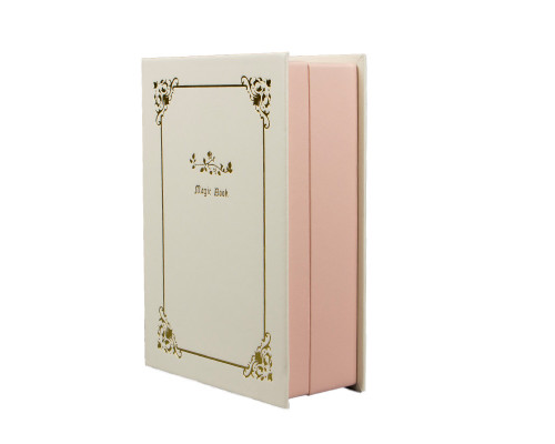 Шкатулка книга Casegrace SP-01115 органайзер для хранения ювелирных изделий White