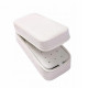 Шкатулка Casegrace SP-01185 для украшений и ювелирных изделий портативная 15*6,5*4,8 см White