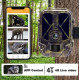 Фотоловушка HC940 LTE PRO с передачей данных , на батарейках 10 АА,  APP/4G  видео 4К, фото 30МР
