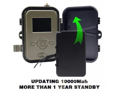 Фотоловушка HC940 LTE PRO с передачей данных , на батарейках 10 АА,  APP/4G  видео 4К, фото 30МР