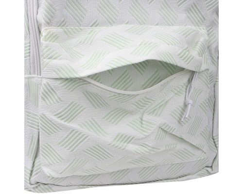 Рюкзак подростковый 5108 для ноутбука 14" водонепроницаемый 2 отделения 20-35 л Green