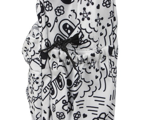 Рюкзак подростковый 5154 с рисунками 20-35 л Black