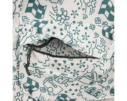 Рюкзак подростковый 5154 с рисунками 20-35 л Green