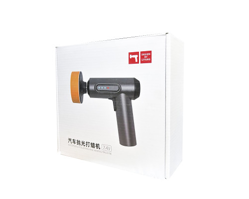 Ручная полировочная машинка LY-02 для авто аккумуляторная для полировки чистки машины 3 диска USB