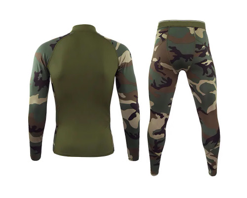 Термобелье мужское A173 Green CP 3XL