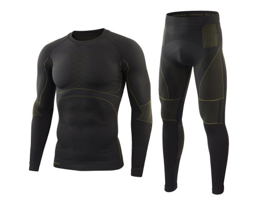 Термобелье мужское A202 Black 2XL