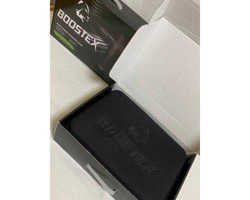 Внимание новинка. Ударный перкуссионный массажер Boostex PRO MАХ-30 режимов +20 насадок, +запасная батарея 2500am/h +кейс (Черный)