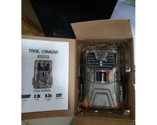 Фотоловушка Suntek HC 900A с углом обзора 120°, ночной съемкой и датчиком движения для охоты и наблюдения.