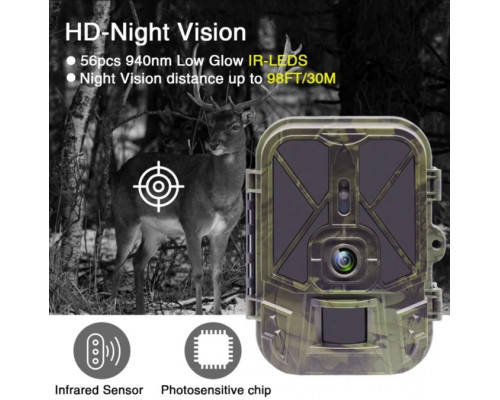 Фотоловушка Suntek HC 940A — съемка в 4K (50Mp), фото и видео.