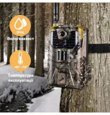 Фотоловушка Suntek HC 900M/G с GSM-модулем, передача данных через MMS, ночная фото и видео съемка, датчик движения.