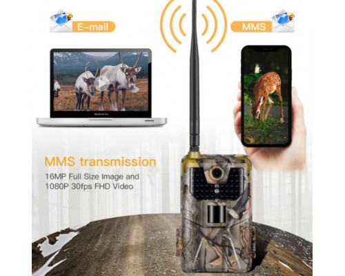 Фотоловушка Suntek HC 900M/G с GSM-модулем, передача данных через MMS, ночная фото и видео съемка, датчик движения.