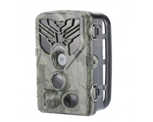 Фотоловушка Suntek HC-810A с датчиком движения и ночной съемкой, обзор 120°, дистанция 20 м, защита IP65. Камера для охраны территории.