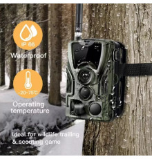 Фотоловушка Suntek HC 801M с GSM модулем G2, обзор 120°, ночная съемка, датчик движения, защита IP65, дальность 25 м.