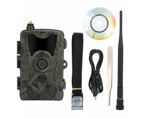 Фотоловушка Suntek HC 801M с GSM модулем G2, обзор 120°, ночная съемка, датчик движения, защита IP65, дальность 25 м.