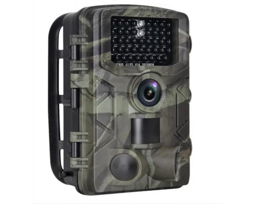 Фотоловушка Suntek HC-808A с углом обзора 120°, датчиком движения, ночной съемкой и защитой IP65 — камера для охраны на расстоянии до 20 метров.