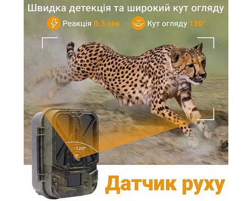 Фотоловушка HC940 LTE PRO с передачей данных, аккумулятор 10000mAh, 4G и APP, видео 4K, фото 30MP