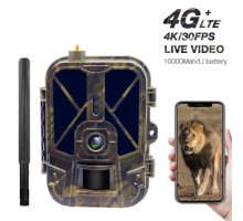 4G фотоловушка HC940 LTE PRO с передачей данных, аккумулятором 10000mAh, видео 4K и фото 30 МП