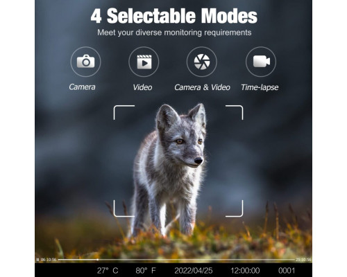 Фотоловушка Suntek HC-940M-LI: ночная съёмка, GSM-модуль, датчик движения, защита IP65, дальность 25 м